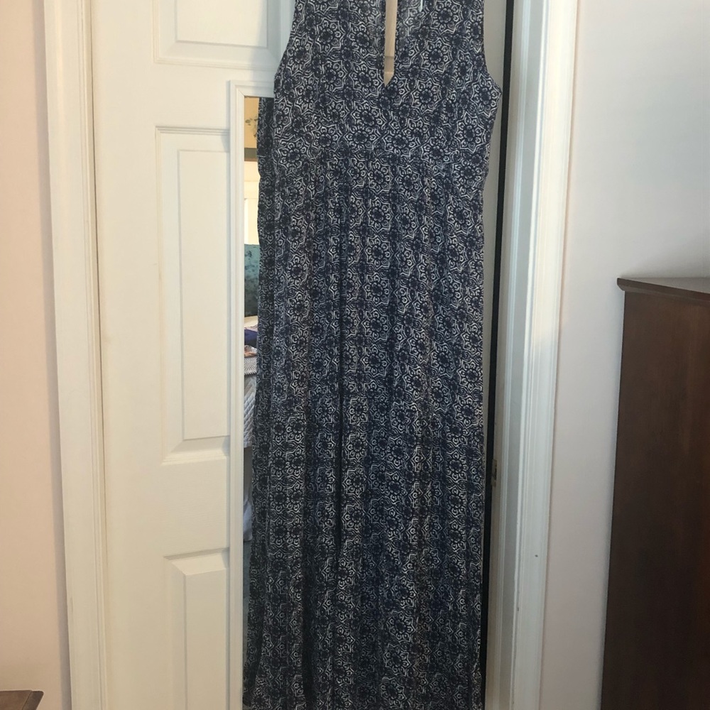Navy Maxi Dress